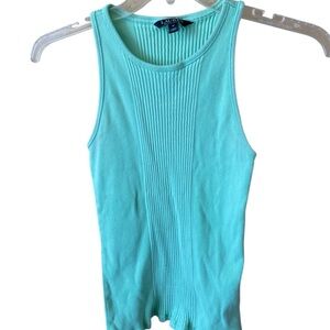Ralph Lauren Grass Green Tank Top